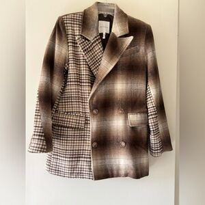 Plaid Blazer
